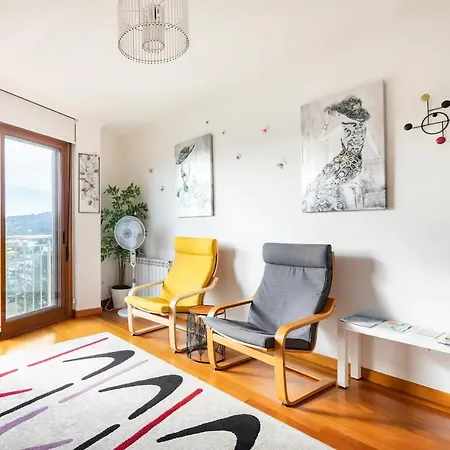 Apartment Soleado Y Silencioso - Garaje- A 17 Min Andando Del Centro De *