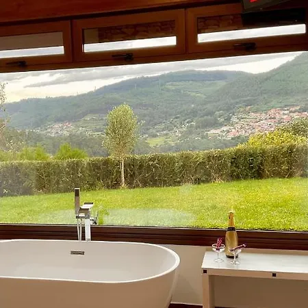 Casa Nueva En Vigo Rural Mos Con Jacuzzi Y Chimenea Escapada Romantica Holiday home *