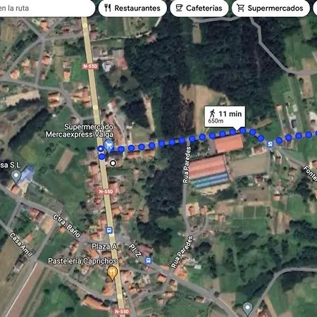 Valga Centro En Camino De Santiago *