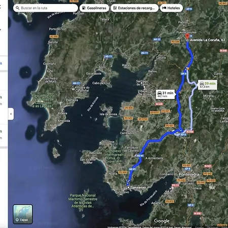 Valga Centro En Camino De Santiago * Pontevedra