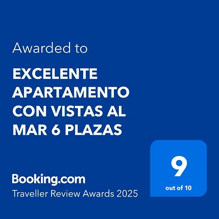 Apartment Excelente Con Vistas Al Mar 6 Plazas *